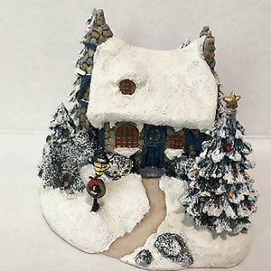 Thomas Kinkade Stonehearth Hutch House